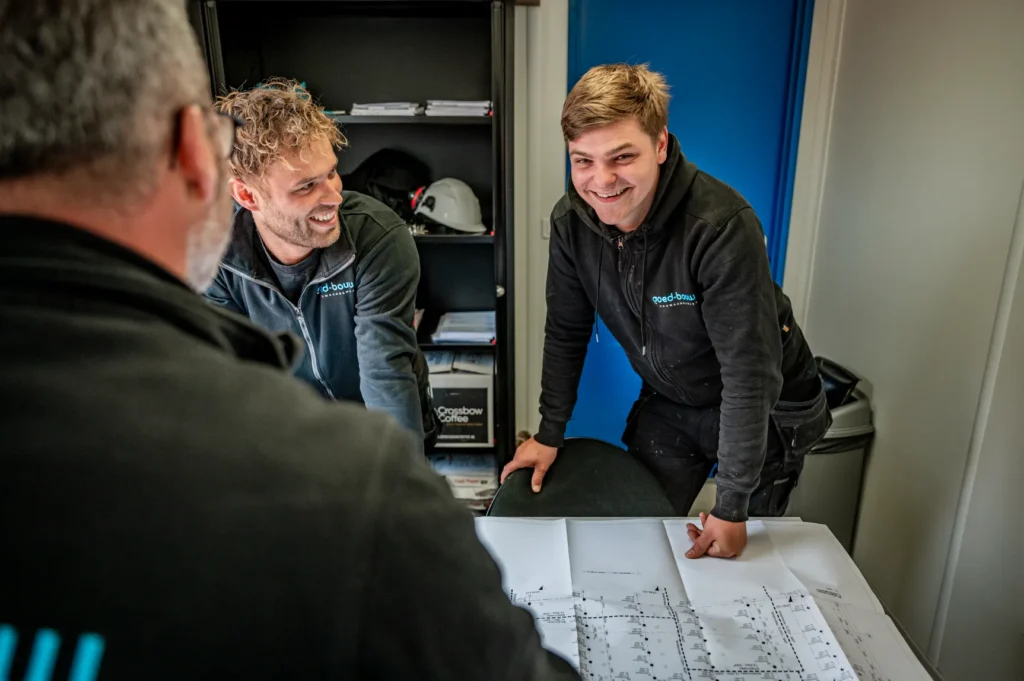 Kom werken bij het team van Goed-Bouw Bouwaannemers
