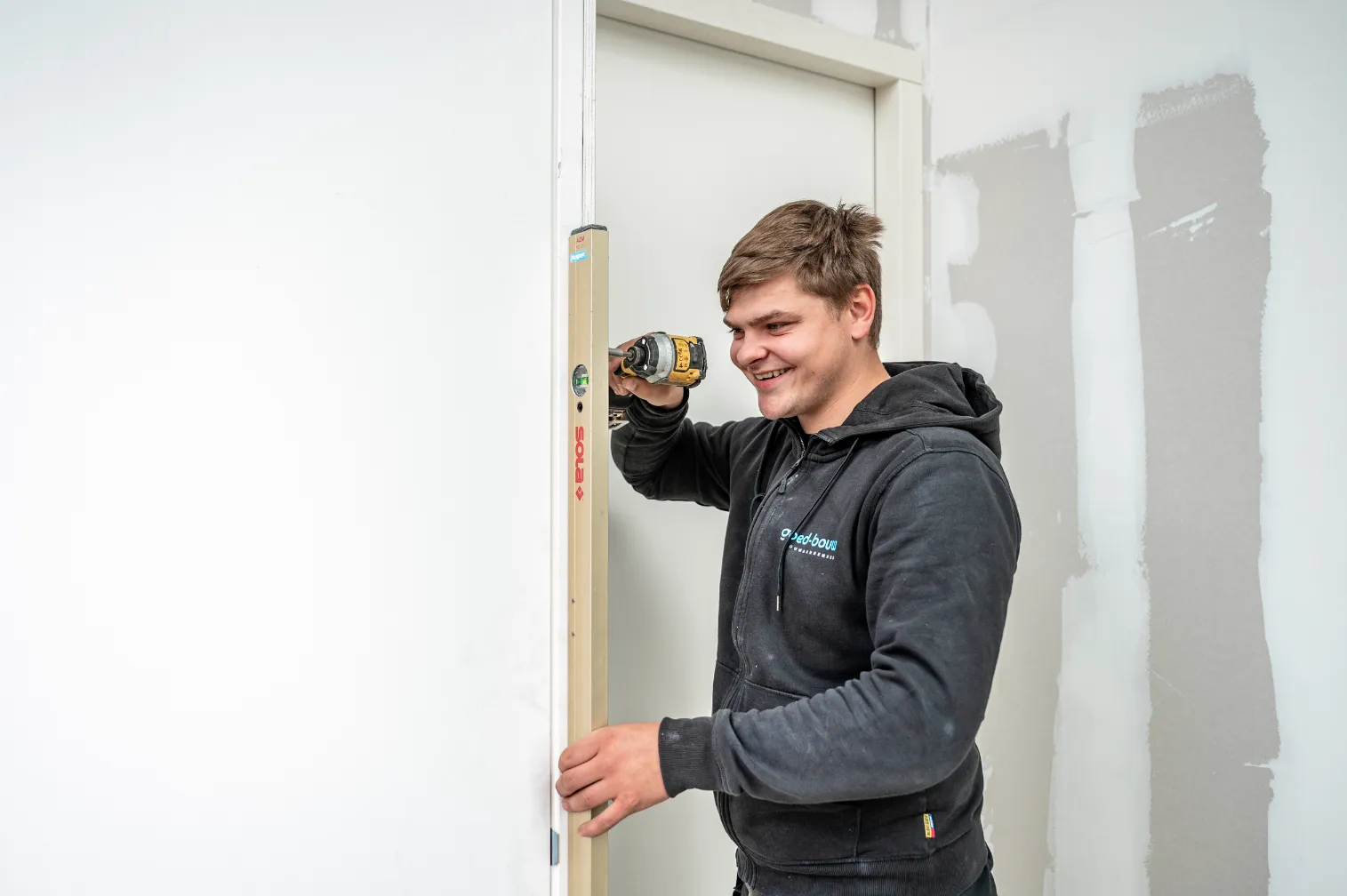 Aan het werk bij Goed-Bouw Bouwaannemers